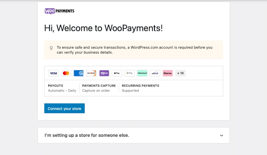 how to monetize wordpress: woopayments
