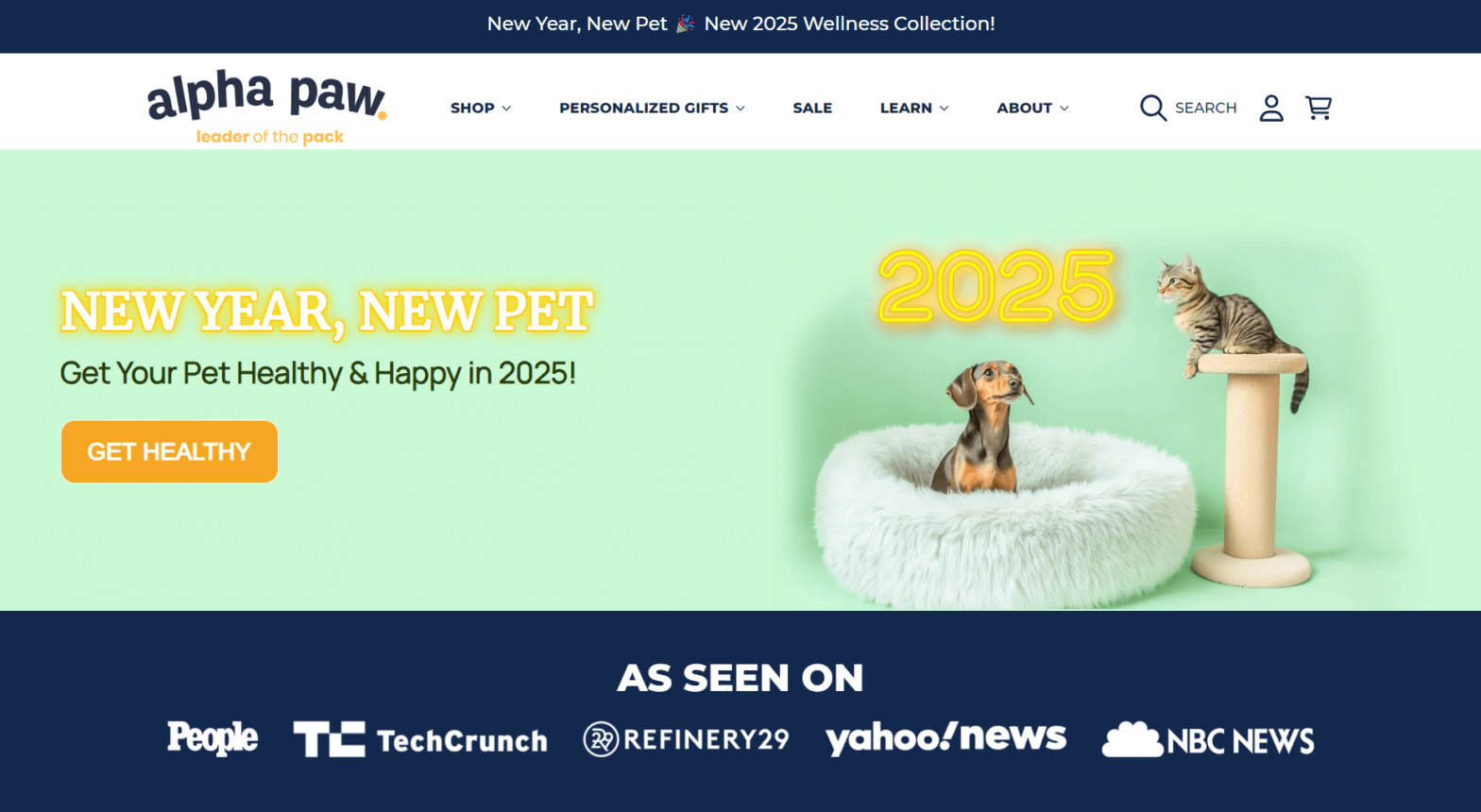 50 Best Shopify Pet Stores Examples 2026 Alpha Paw 1568x860 