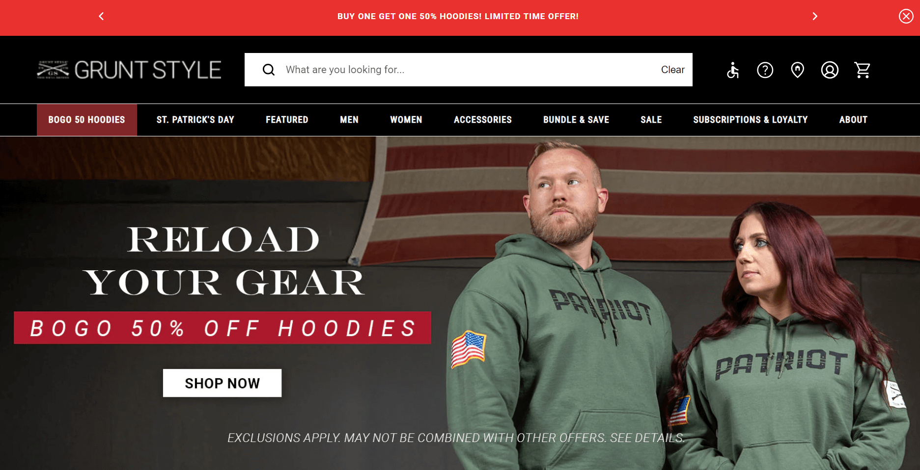 Grunt Style homepage