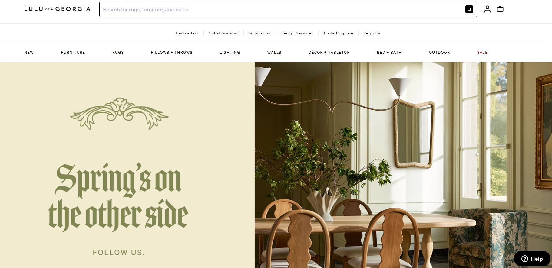 Lulu and Georgia homepage
