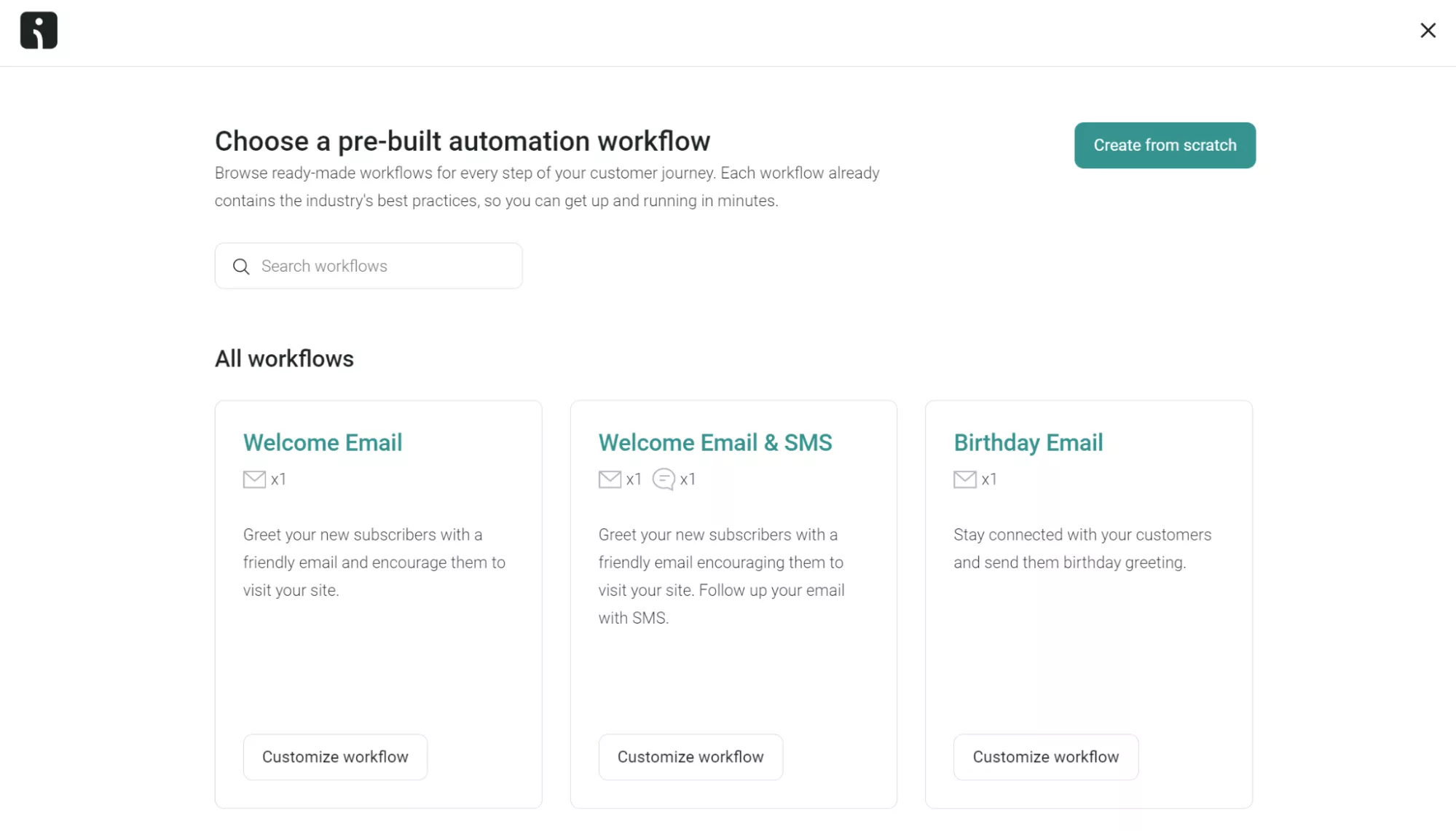 Omnisend automation workflows