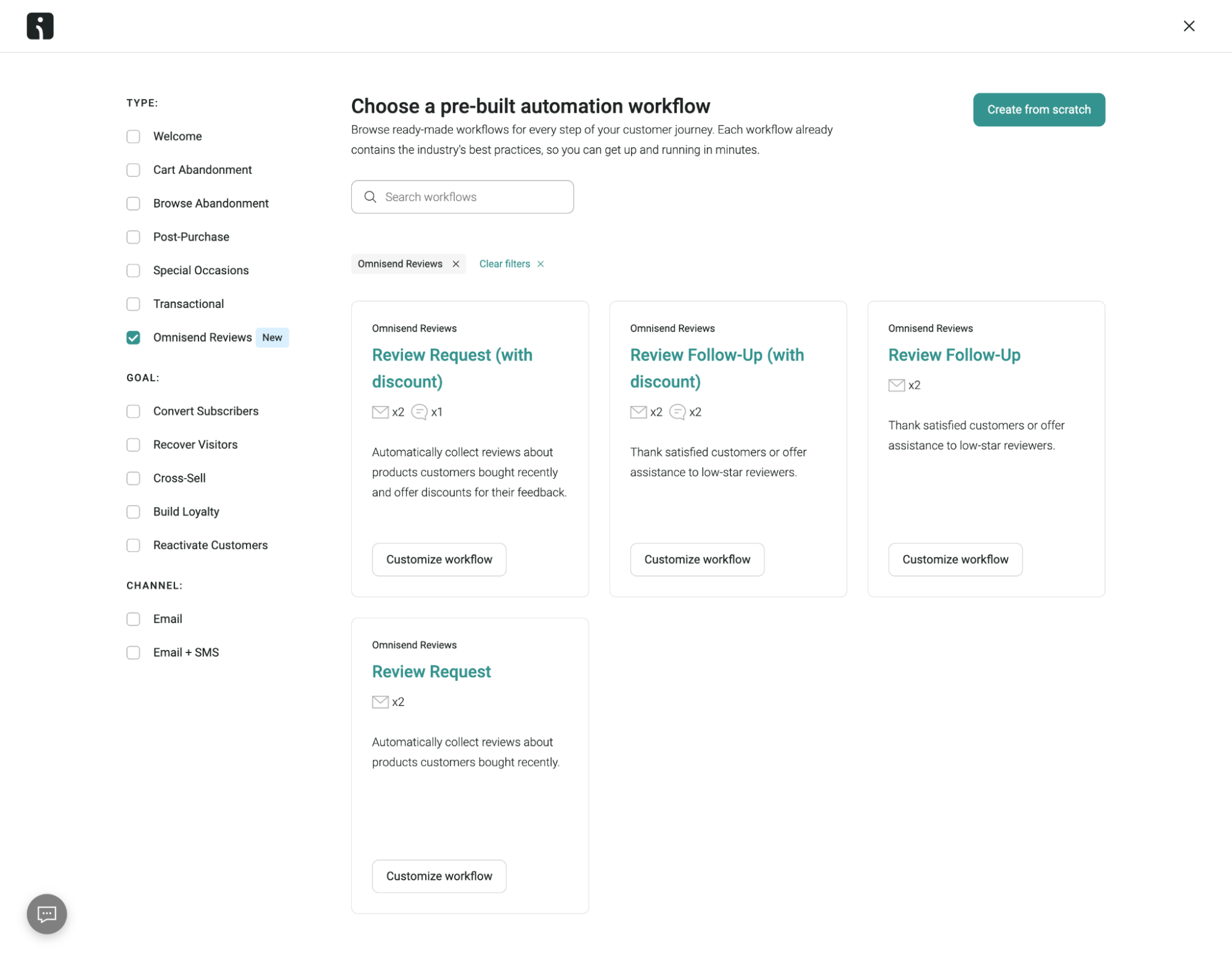 Review request automation workflows