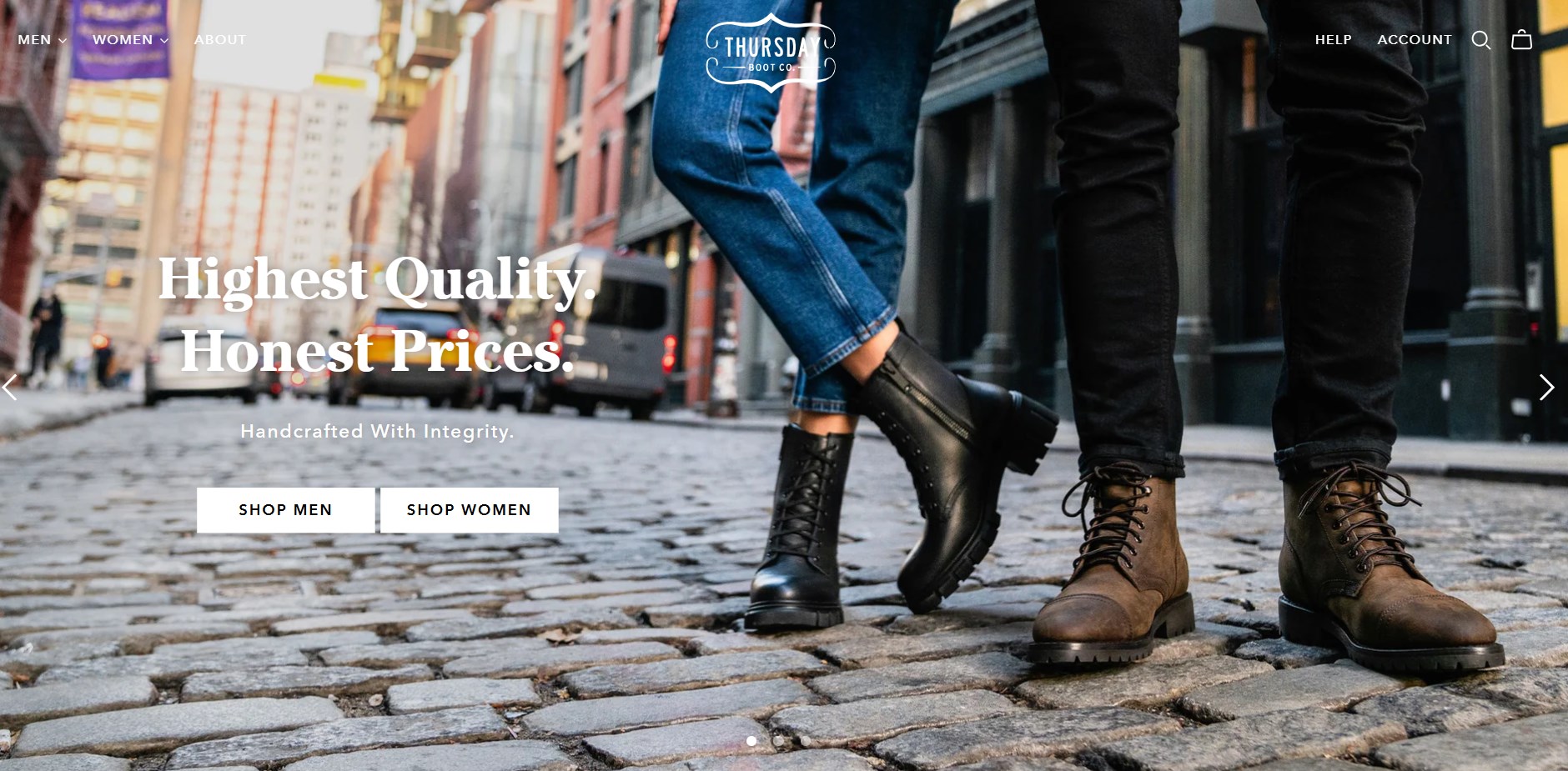 Thursday homepage