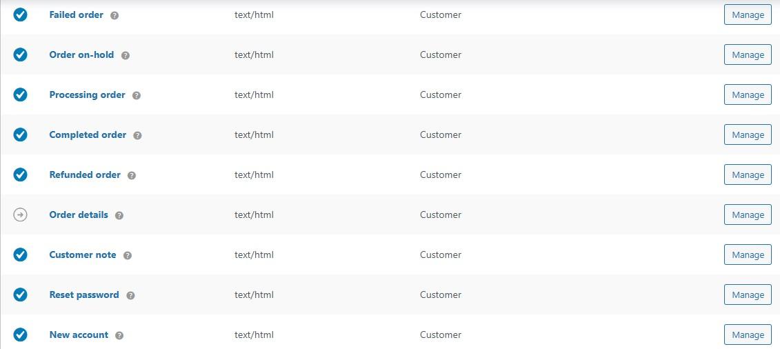 WooCommerce automated emails