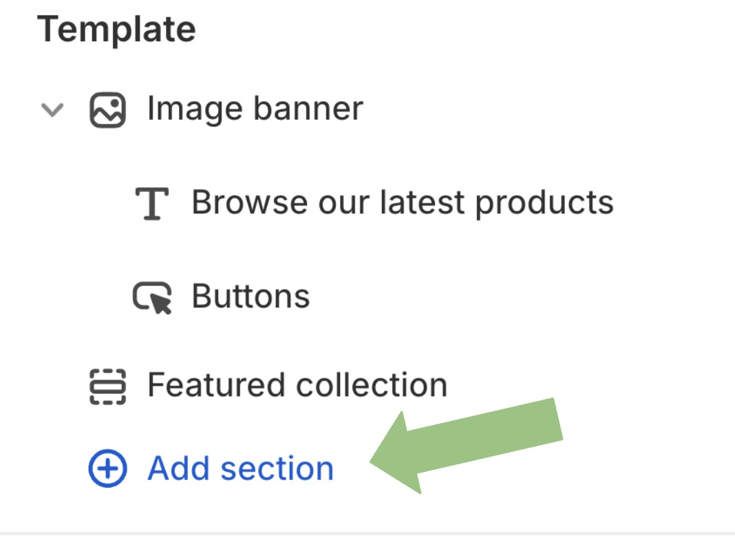 Adding a new featured product section in Shopify