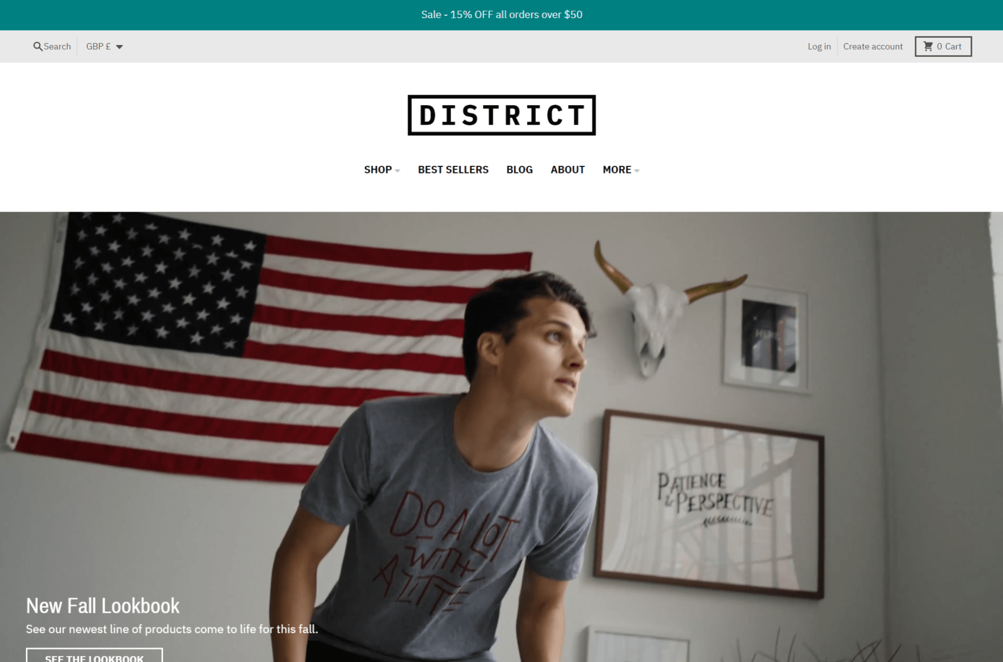 District theme demo page