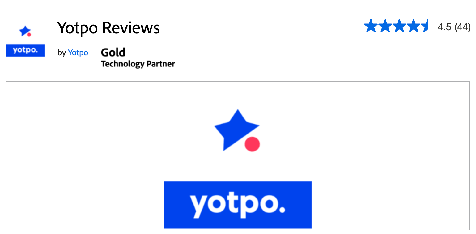 Yotpo Reviews page
