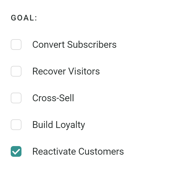 Automation workflow goals