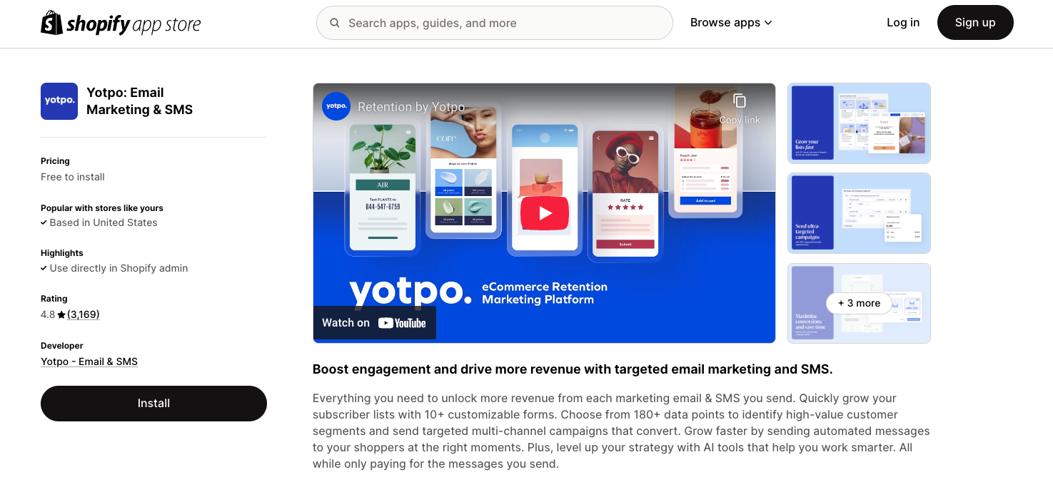 Best email marketing for Shopify: Yotpo