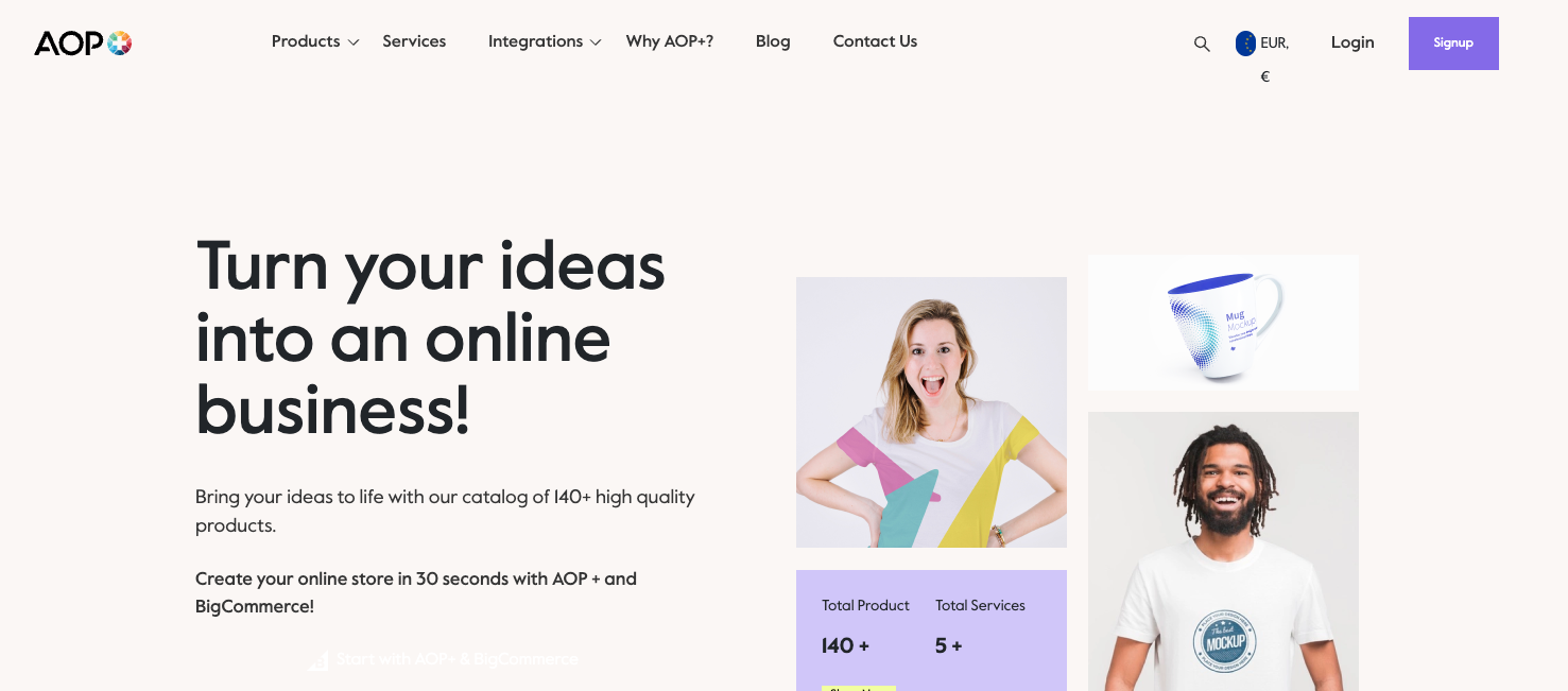 AOP+ app