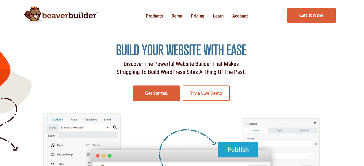 BeaverBuilder homepage