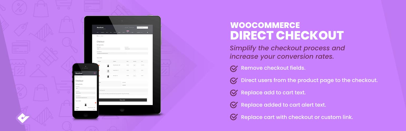 Direct Checkout for WooCommerce page