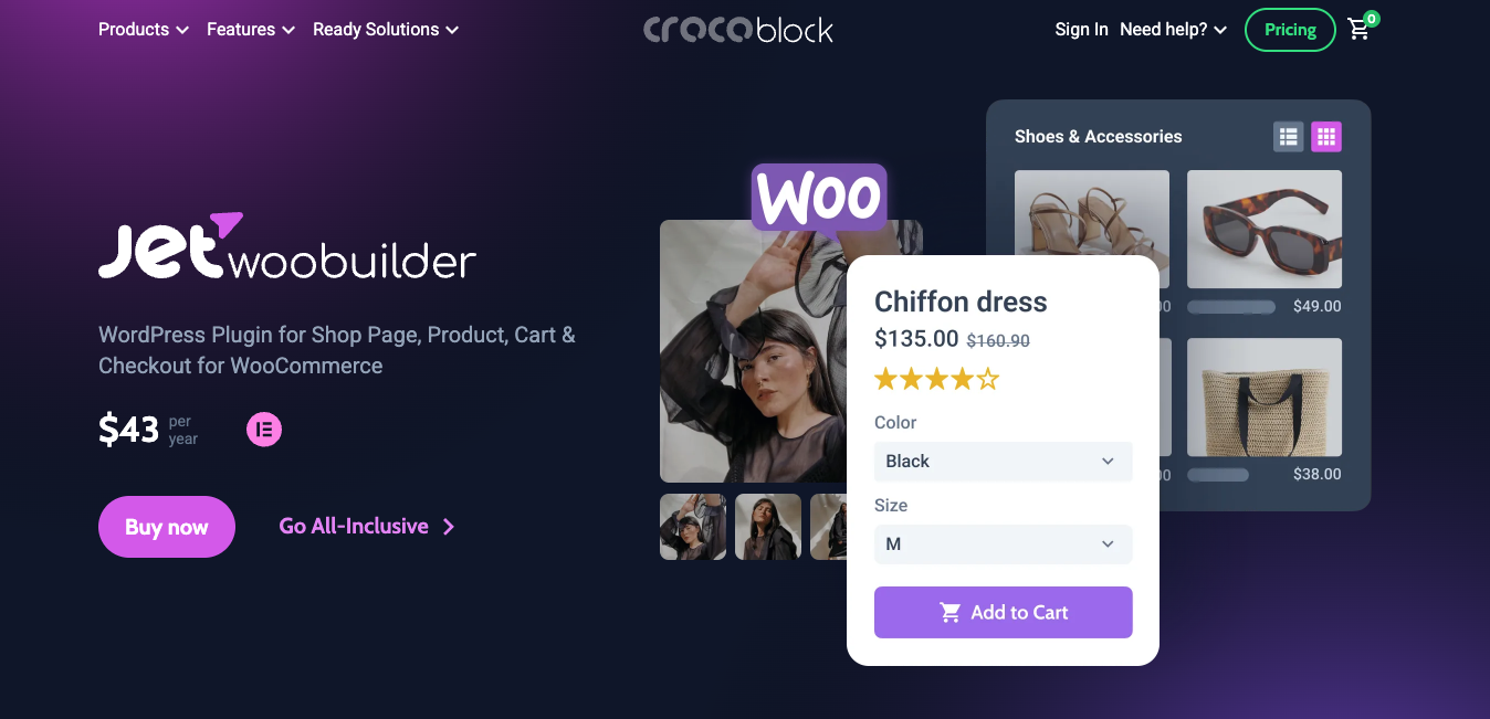 JetWooBuilder homepage