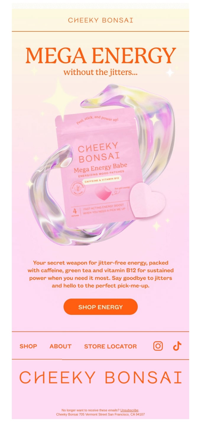 Post-purchase emails: Product recommendation email example