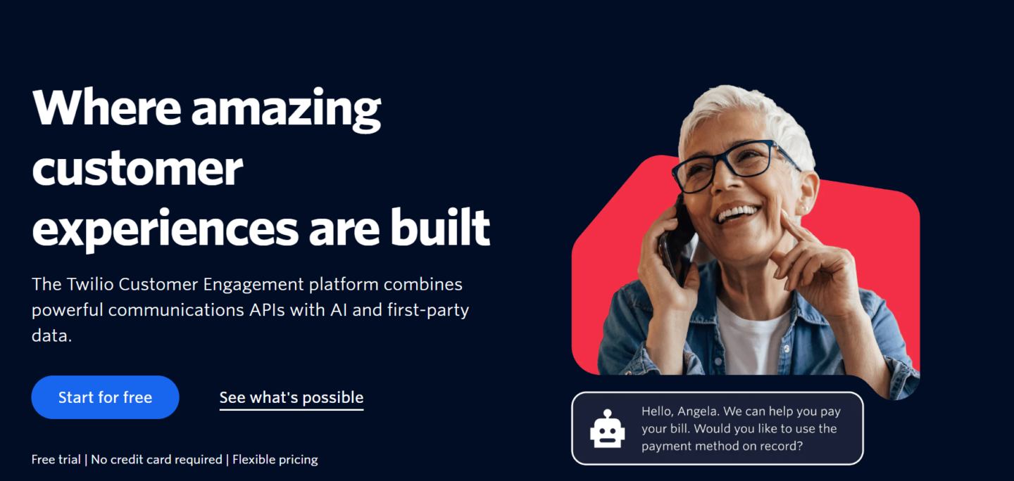Twilio is the best mass text service to reach hundreds of thousands of subscribers