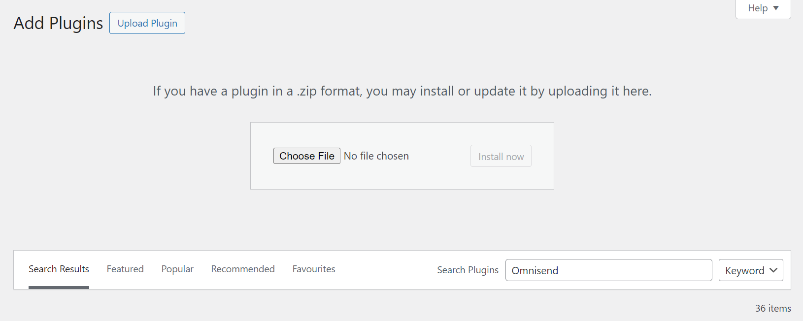 Adding plugins zip file