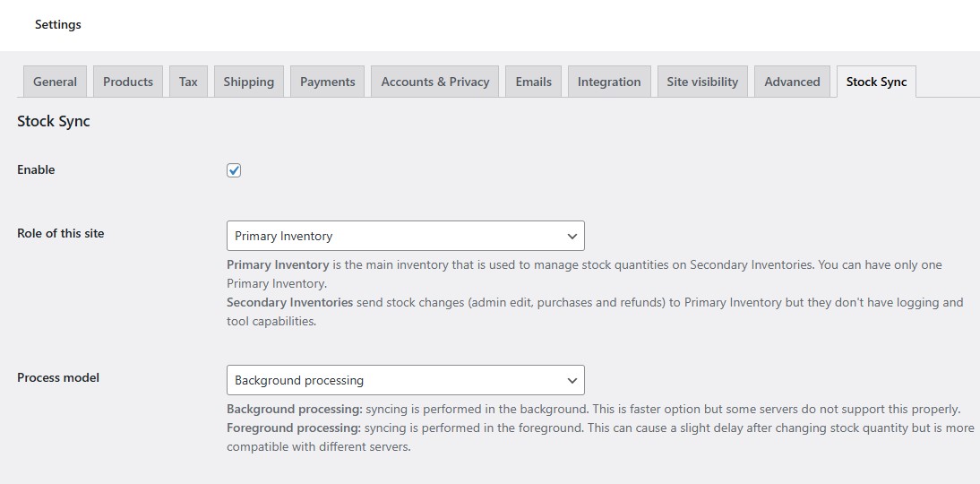 Configuring plugin settings