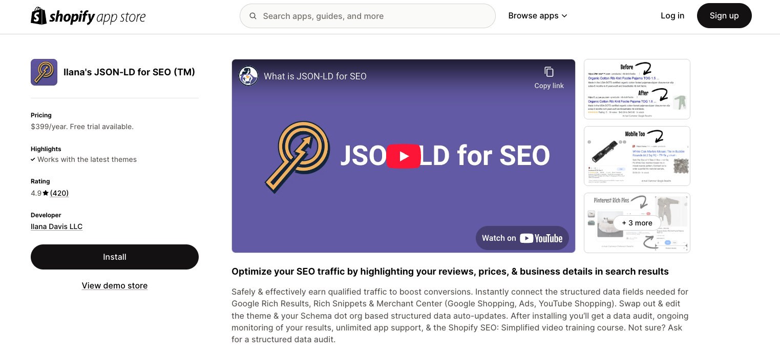 Ilana's JSON-LD