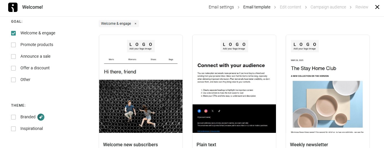 Omnisend dashboard