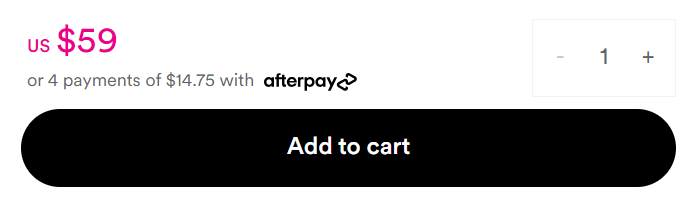 Sticky Add-to-cart button
