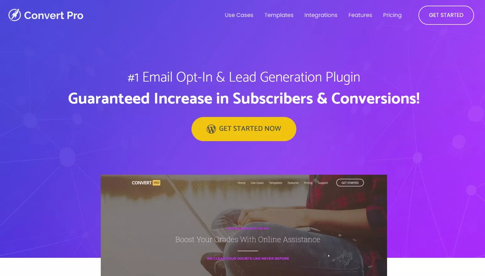 WordPress popup plugins: Convert Pro
