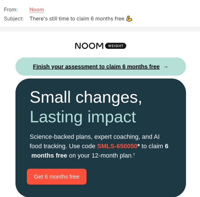 Noom email