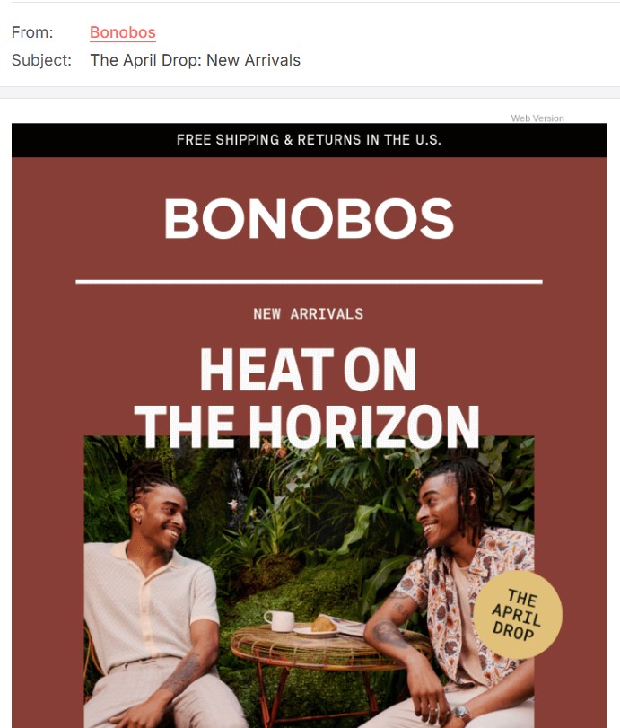 Bonobos email