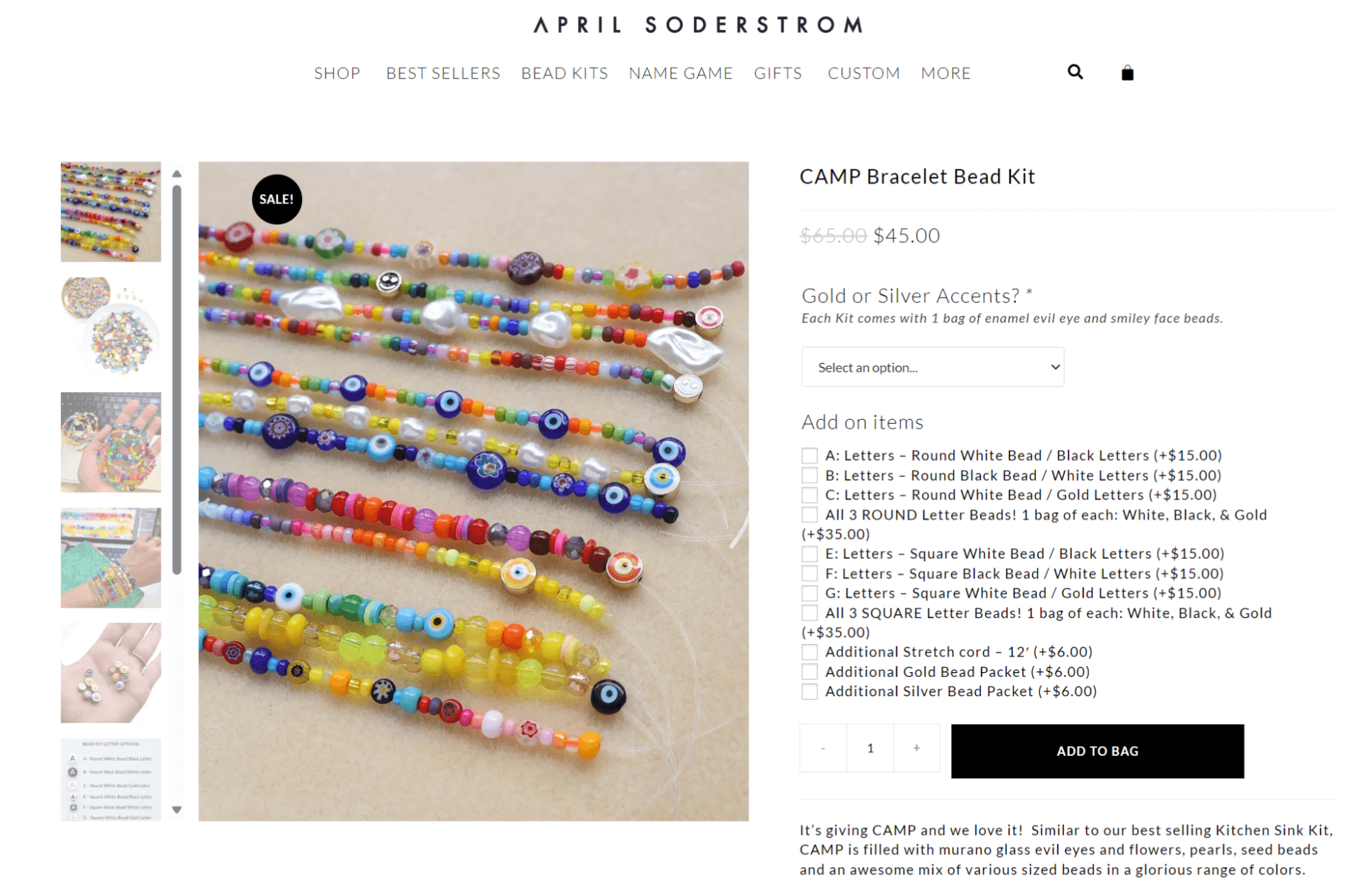 April Soderstrom upsells