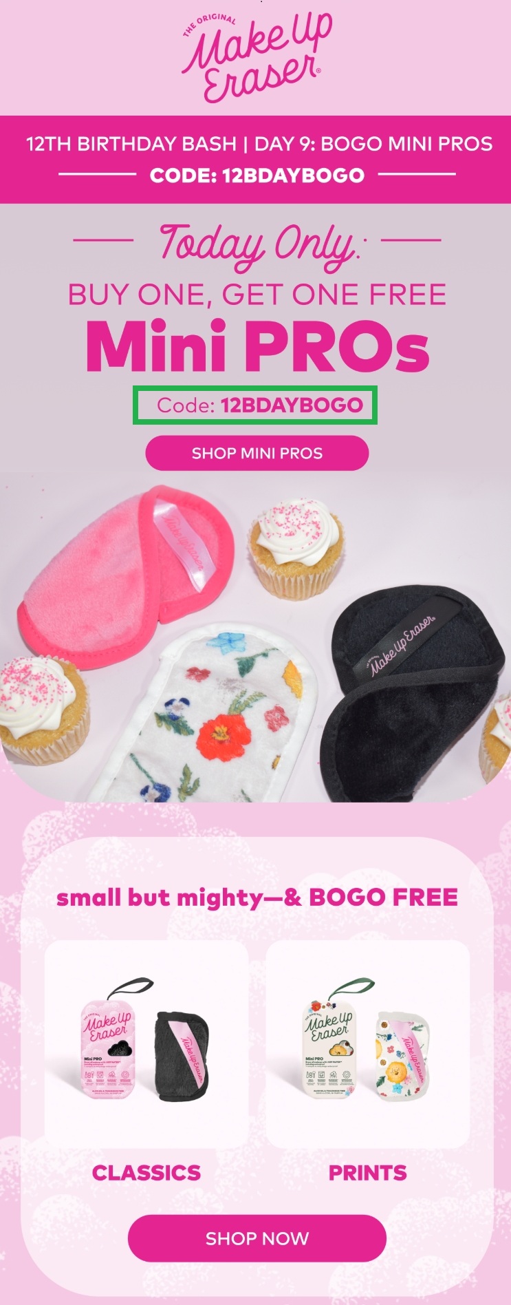 Makeup Eraser email