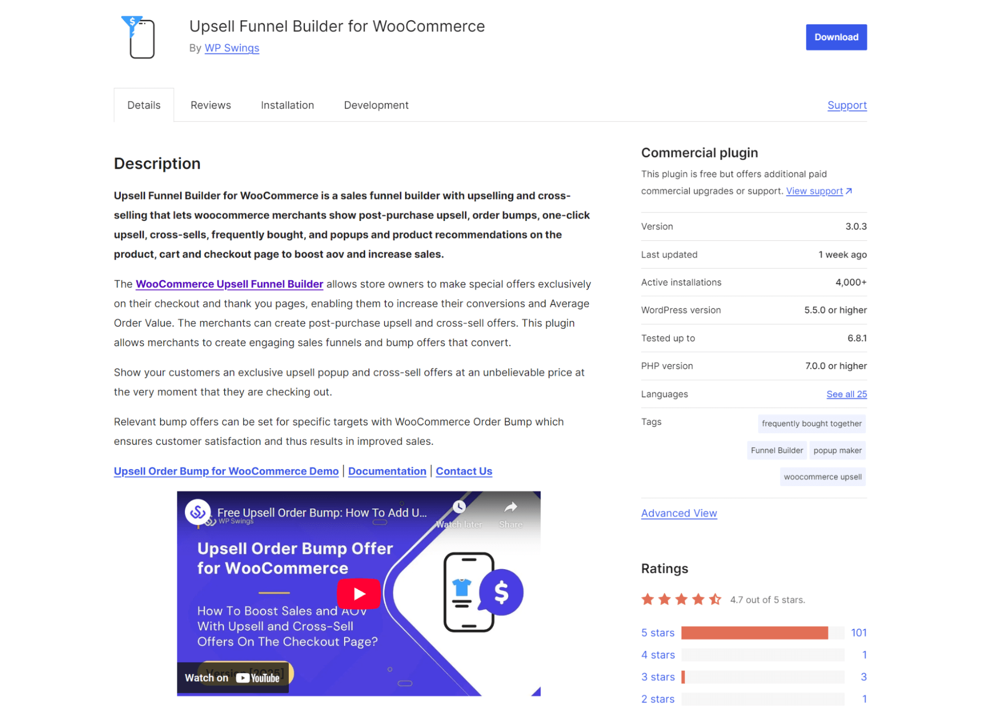 Upsell Funnel Builder for WooCommerce