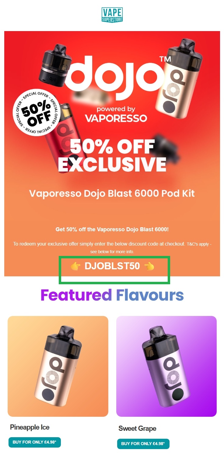 Vape Superstore email