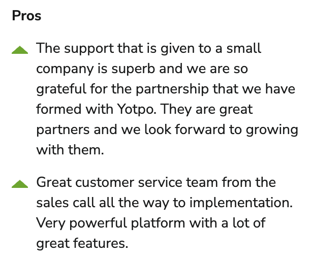 Yotpo customer success