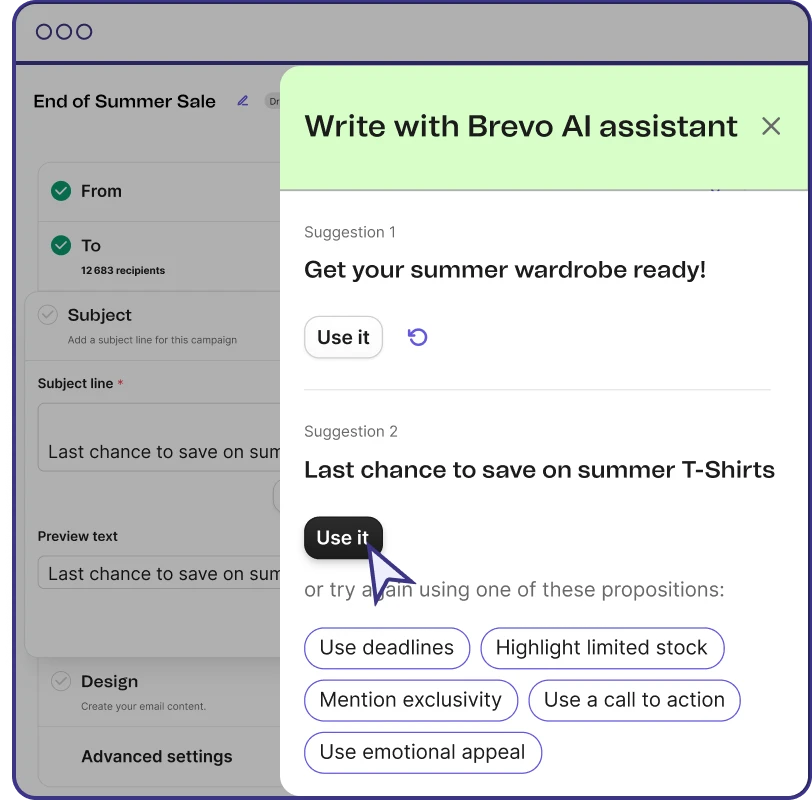 Brevo Ai assistant