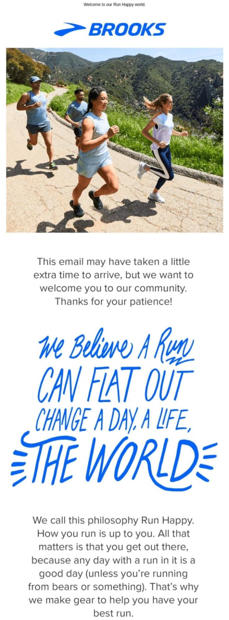 Brooks apology email
