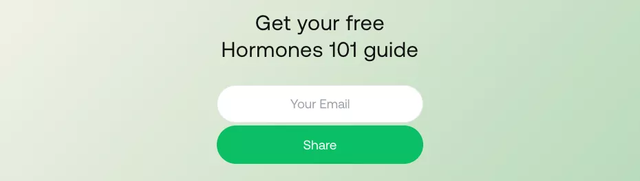 Mira signup form examples that offer information in exchange for an email