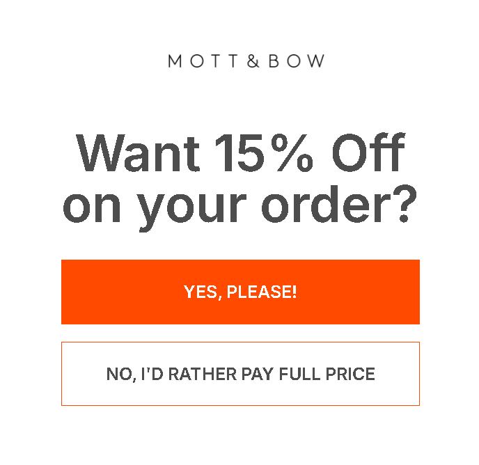 Mott and Bow yes/no offer gate popup example