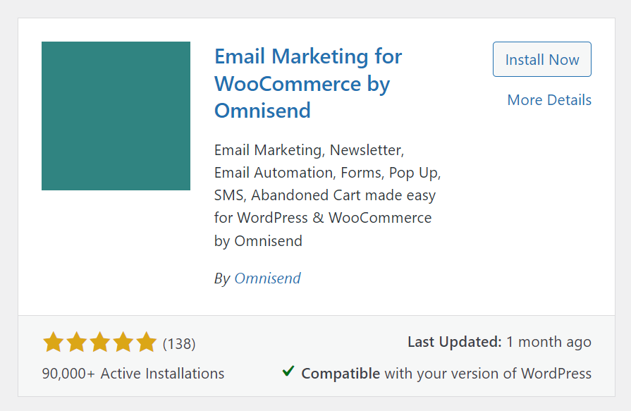 Omnisend plugin for WooCommerce