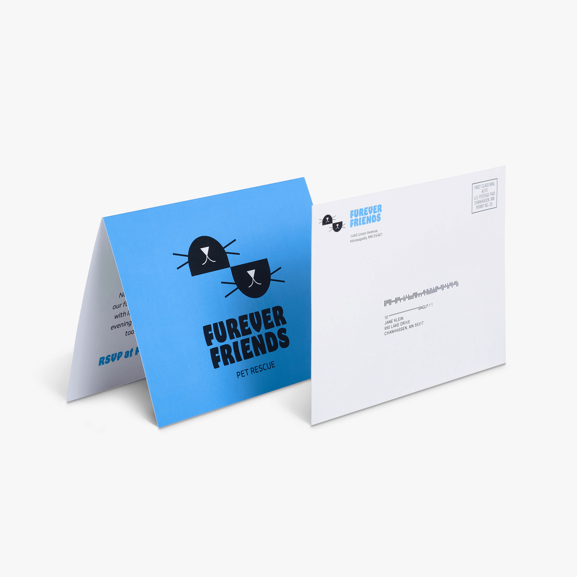 Smartpress direct mail card