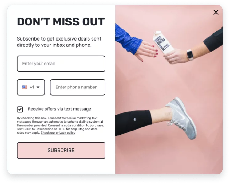 Omnisend popup