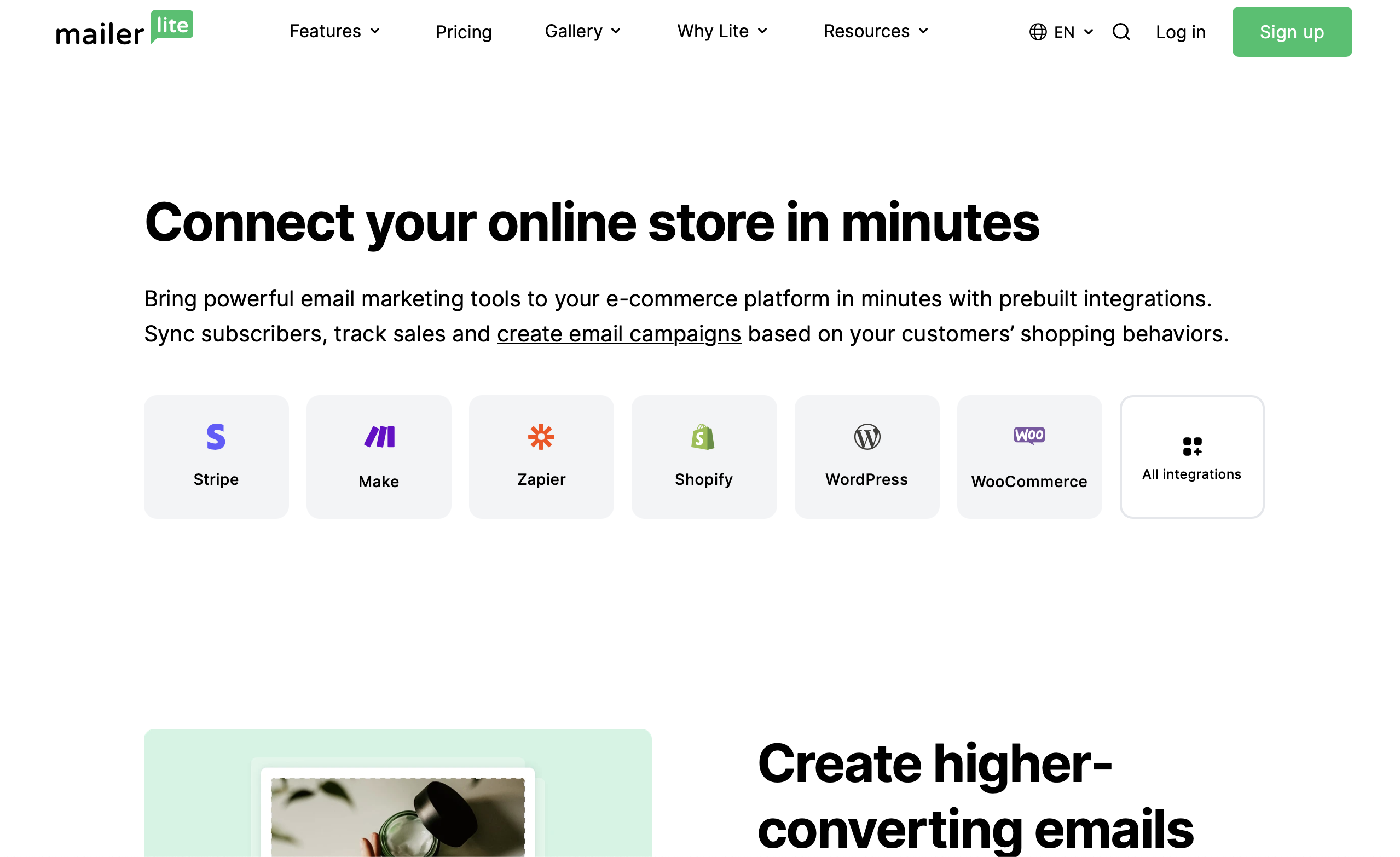 MailerLite integrations