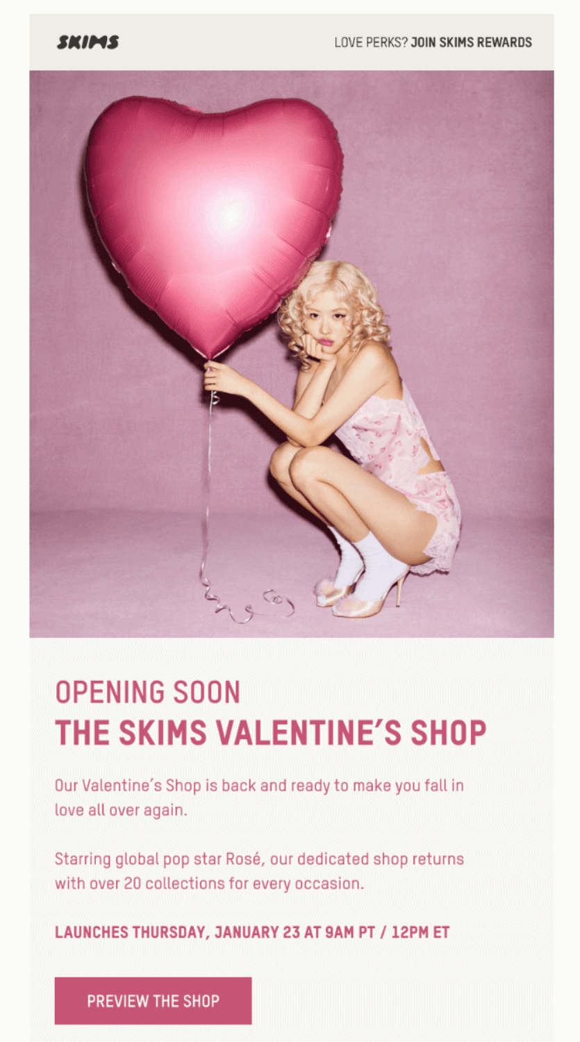 Skims email