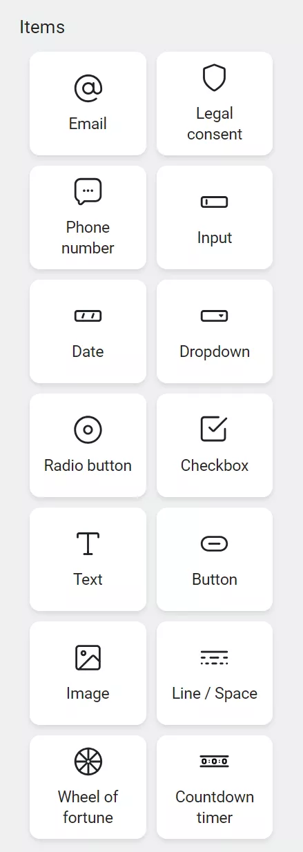 How to add Shopify popup: All items for popup forms