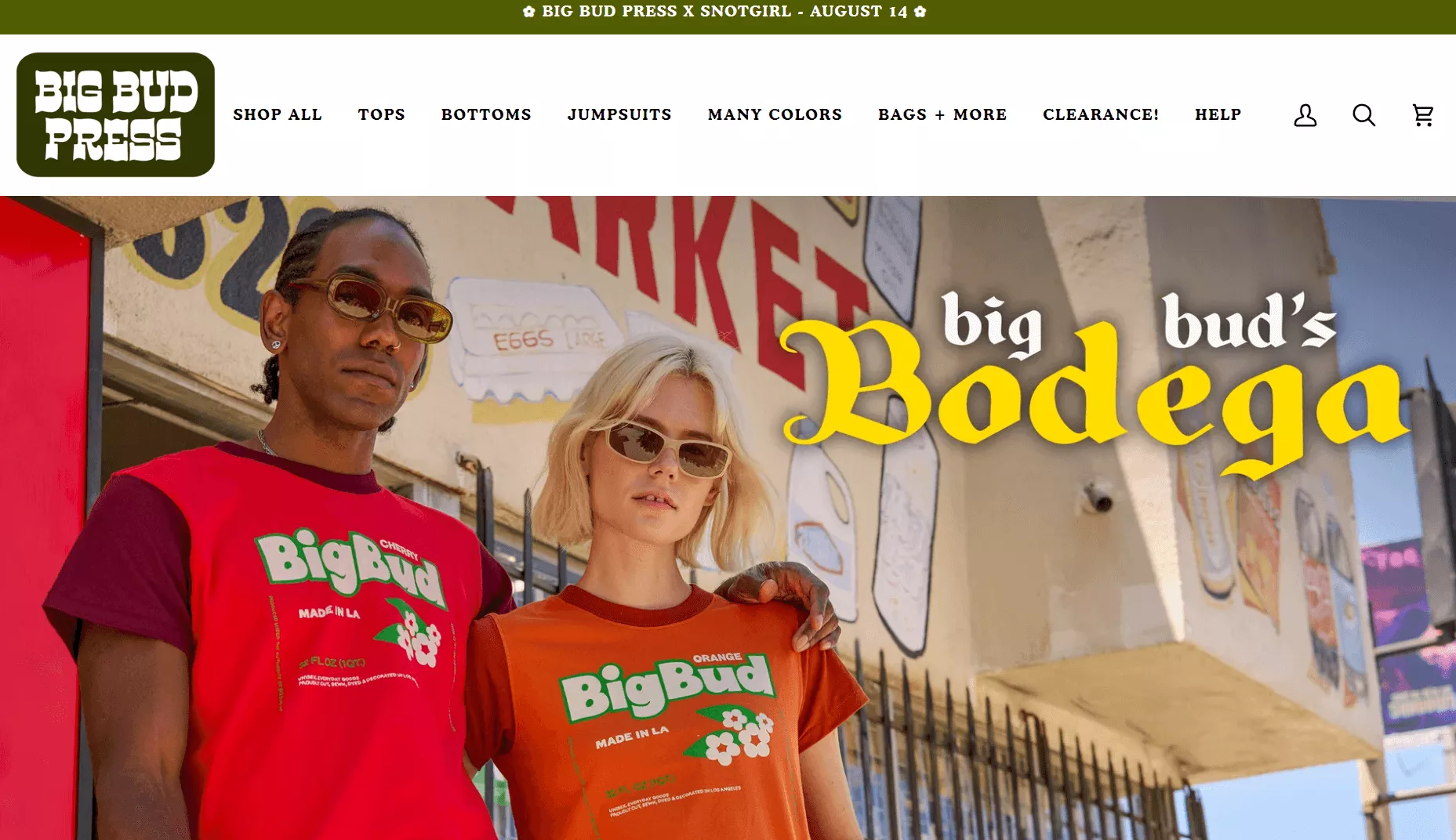 Big Bud Press homepage