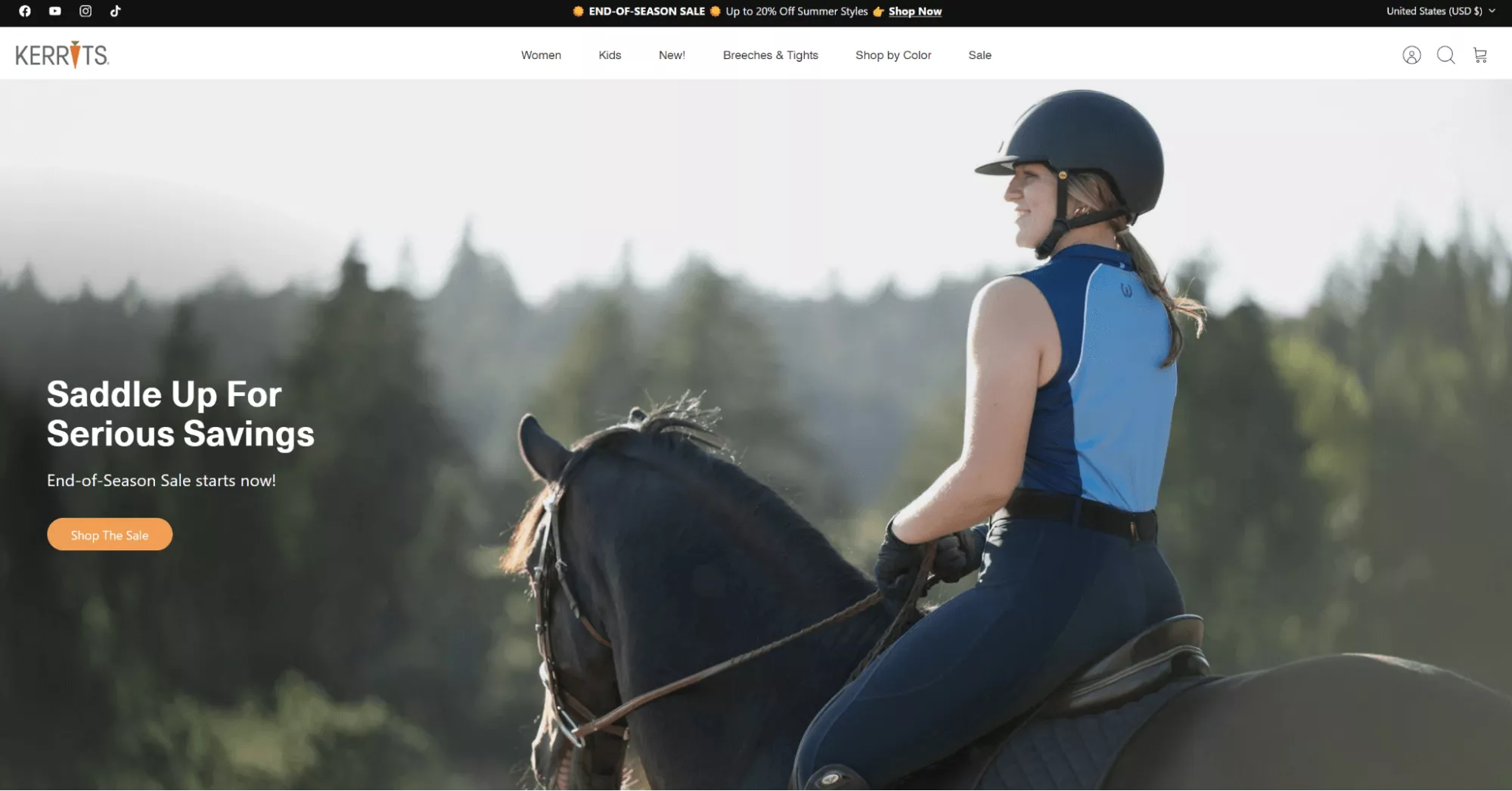 Kerrits homepage