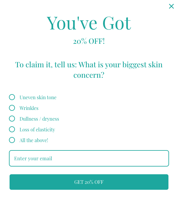 Levels2Skin popup