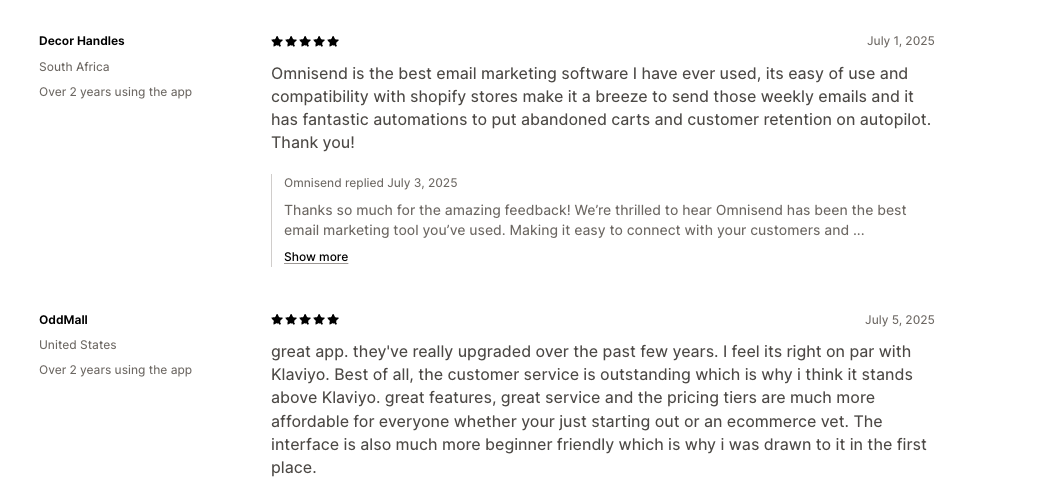 Omnisend review