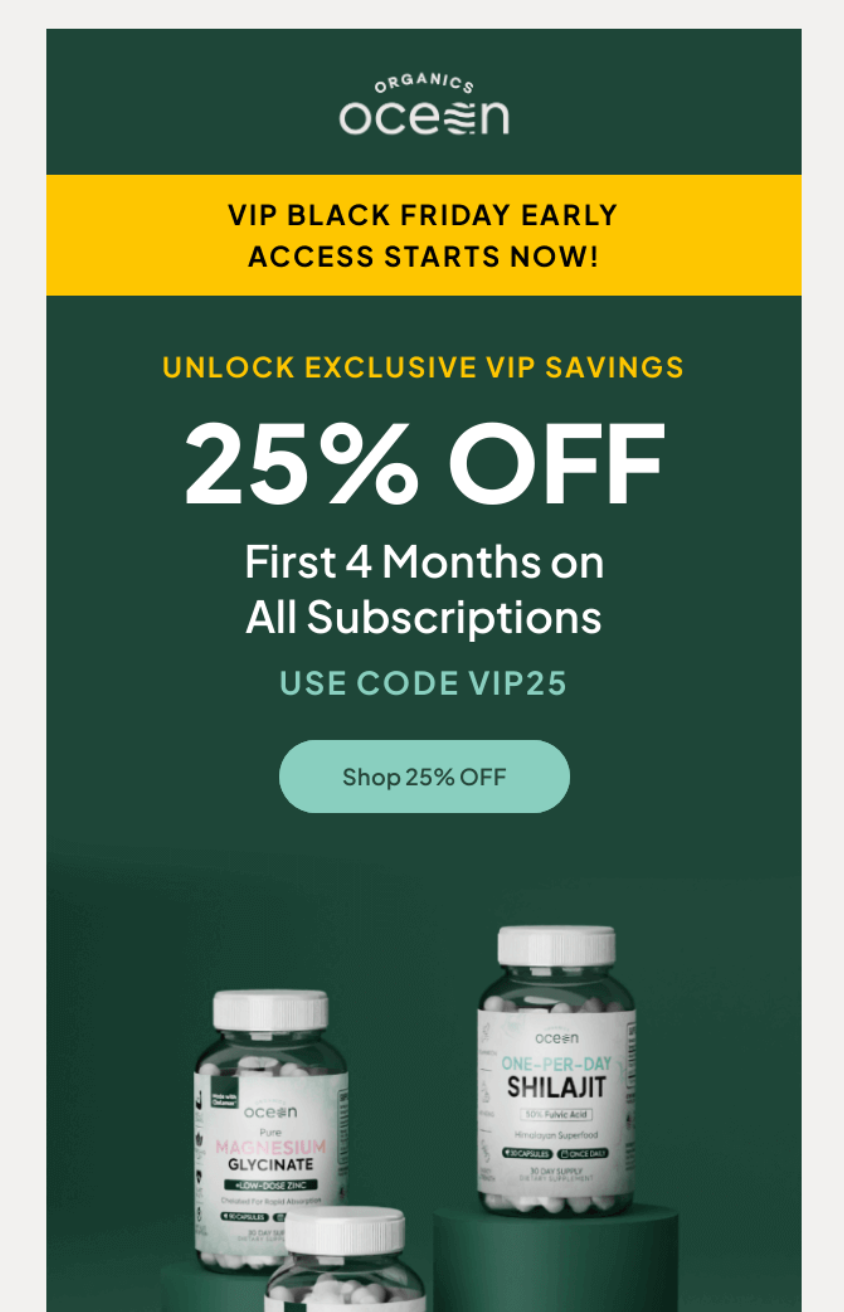 Organics Ocean email