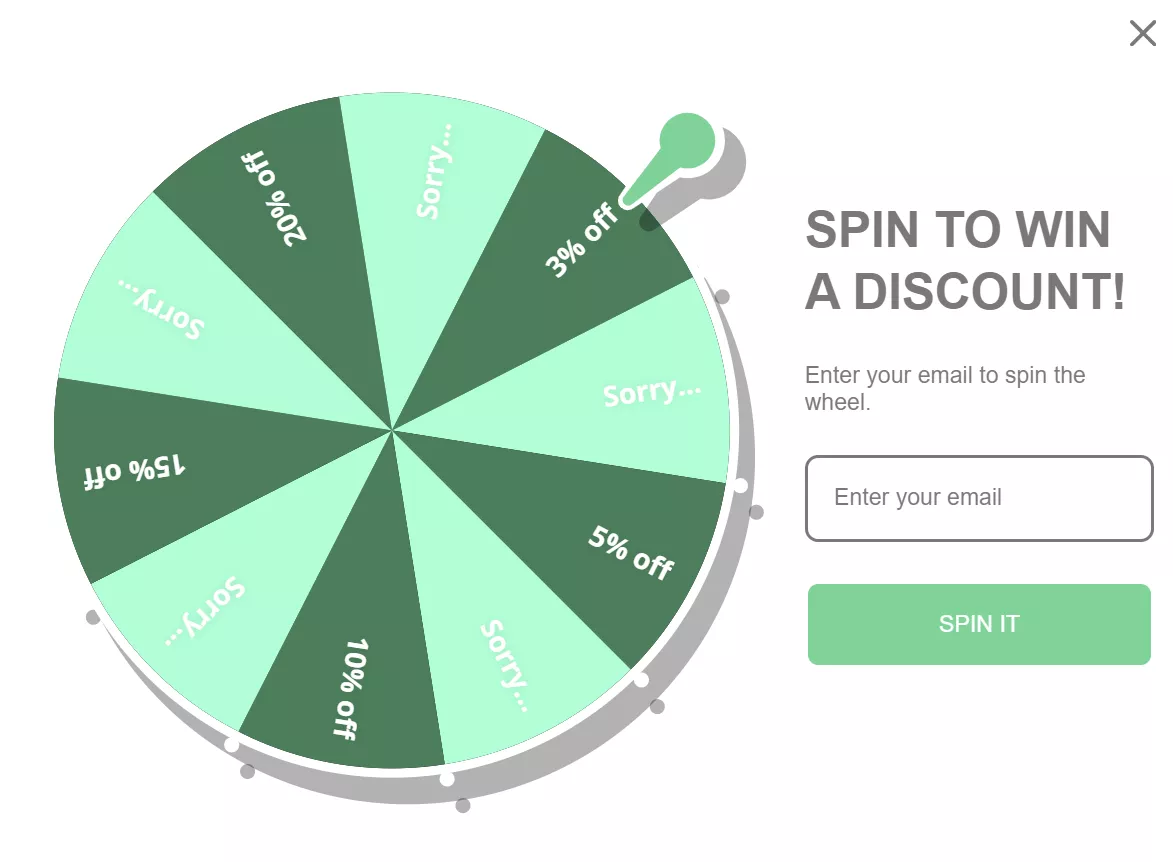 How to add Shopify popup: Spin the wheel popup