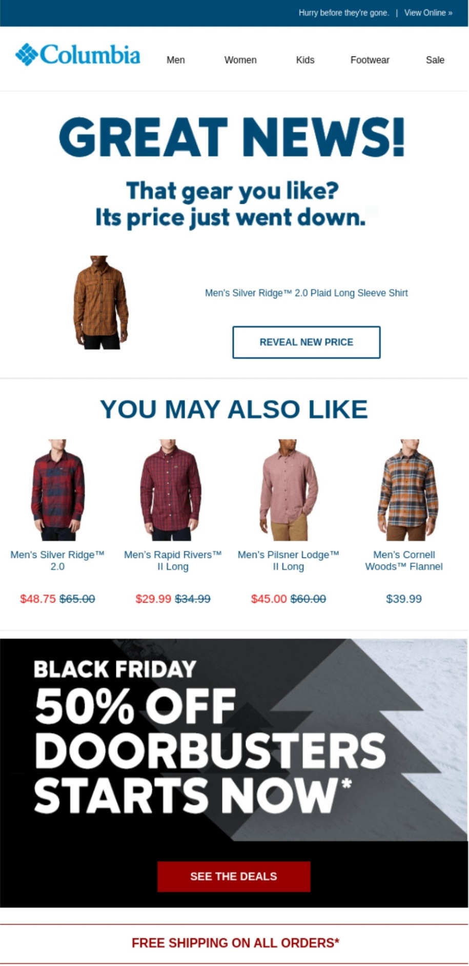 Columbia's email