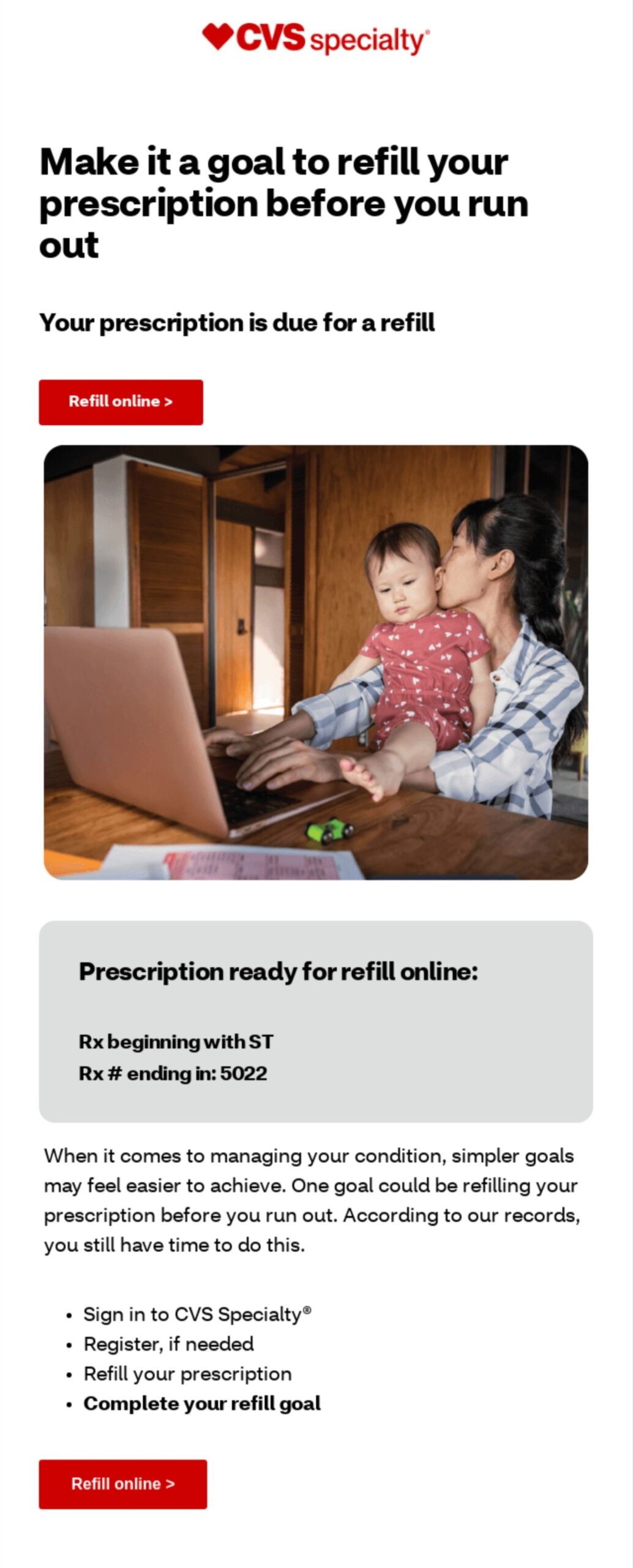 CVS Specialty email